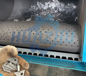 Case study of Rubber track shot blasting machine