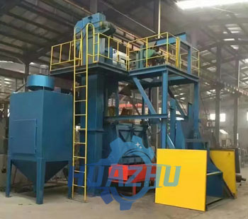 15GN metal track shot blasting machine