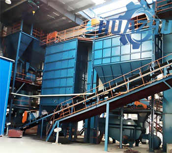 Clay sand casting production line