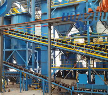 Clay sand casting production line