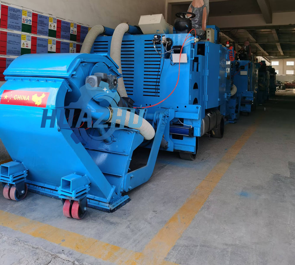 LM-1200 Truck-Mounted Shot Blasting Machine Shipped for Concrete Laitance Removal
